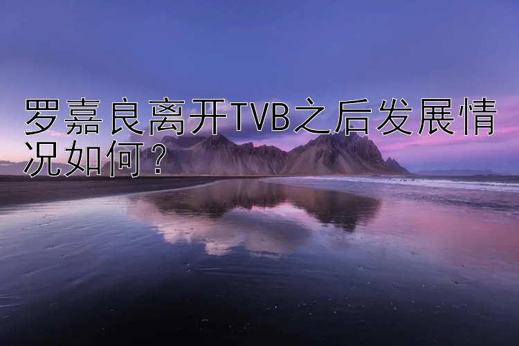 罗嘉良离开TVB之后发展情况如何？