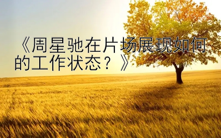 《周星驰在片场展现如何的工作状态？》