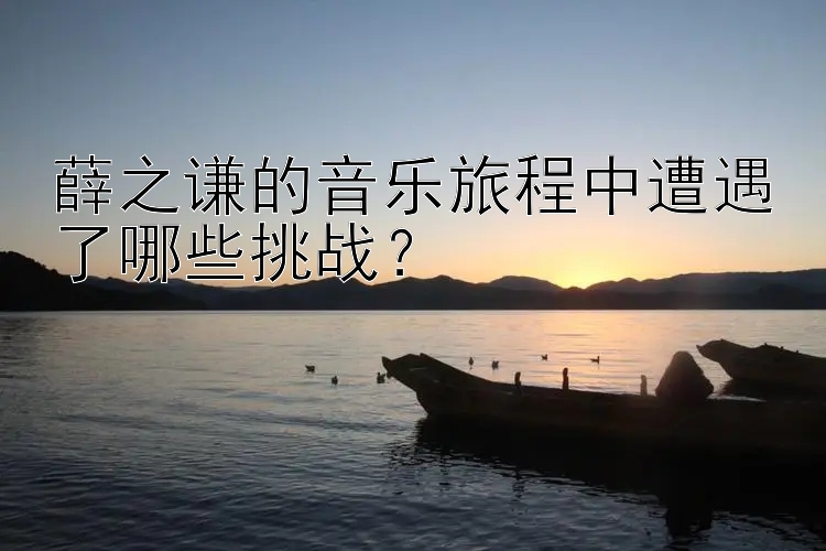 薛之谦的音乐旅程中遭遇了哪些挑战？